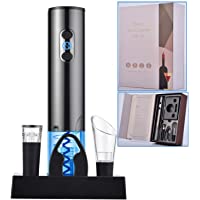 YUDONX Sacacorchos Eléctrico Abrebotellas Eléctrico.Profesional Automatico Abrelatas de Vino.con Cable de Carga USB y…